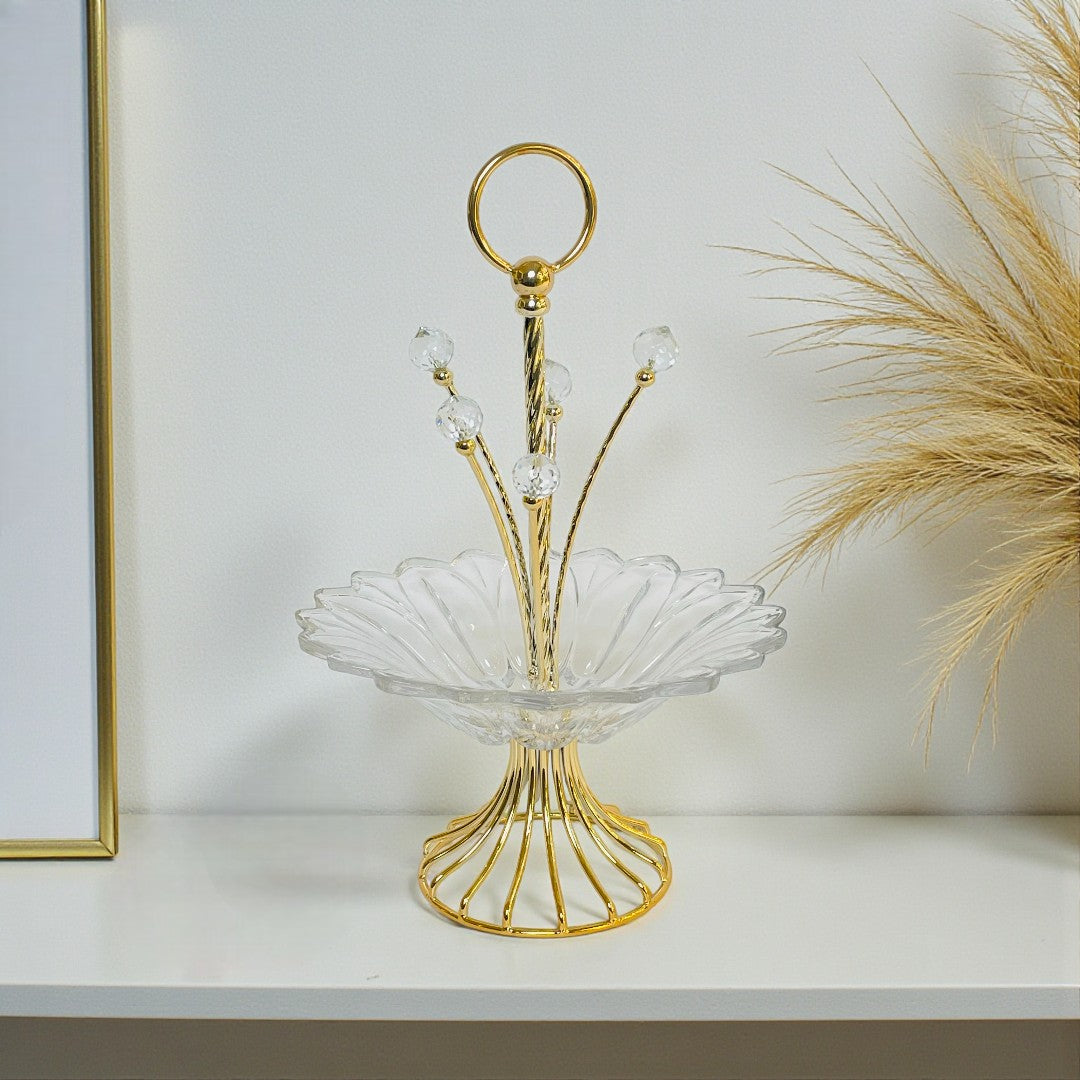 Royal Gleam Glass Tray