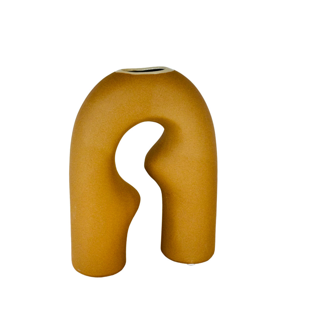 Petra Sculptural Ceramic Vase