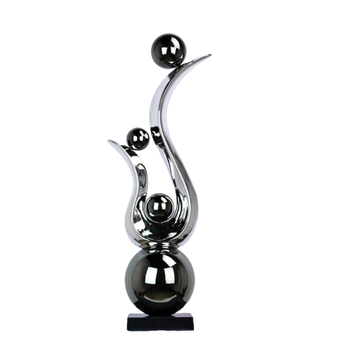 Pinnacle Luxury Gold & Silver Balance Art