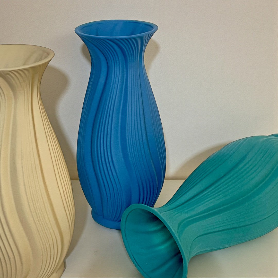 Luxury Ceramic Wave Desing Vase