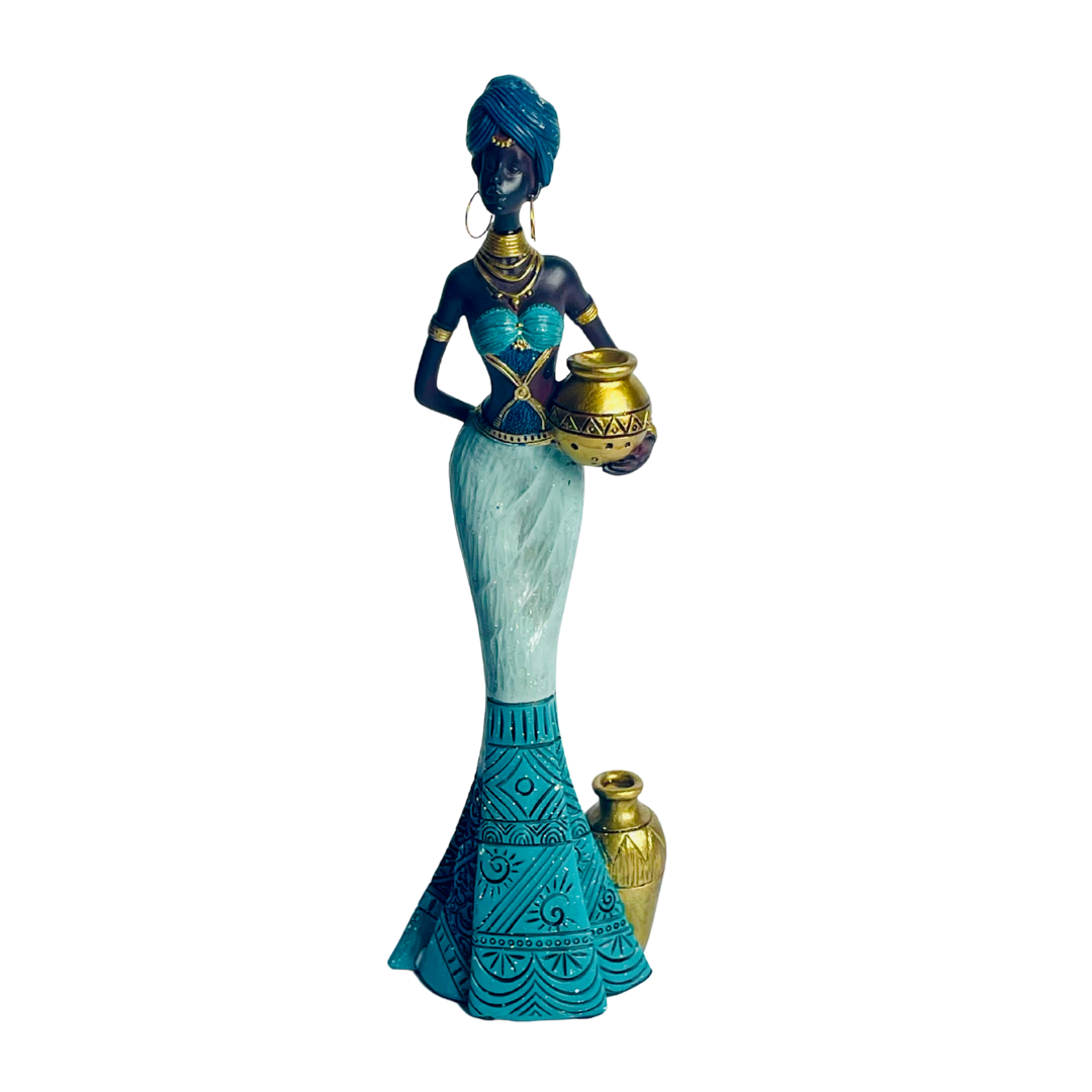 Tribal Lady Modern Decorative Showpiece