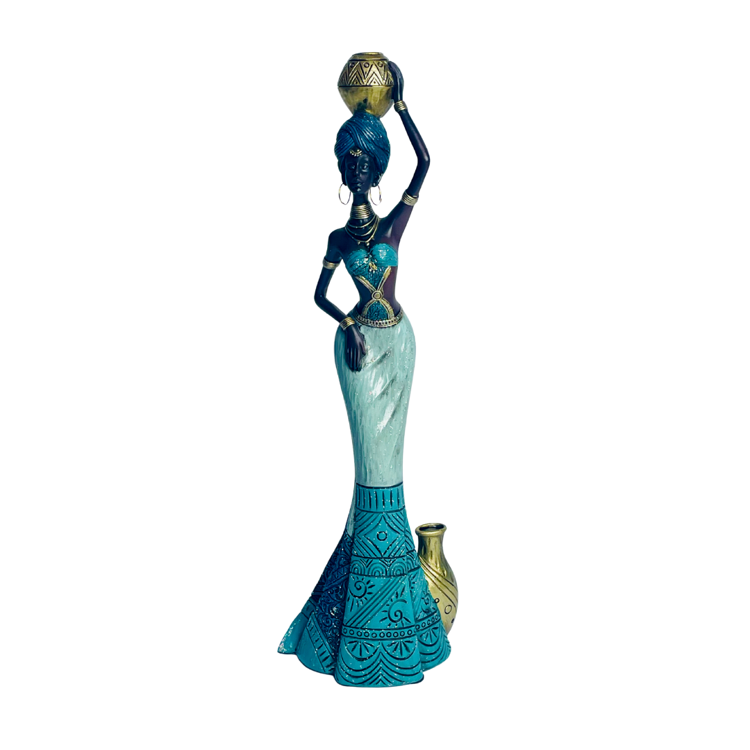 Tribal Lady Modern Decorative Showpiece