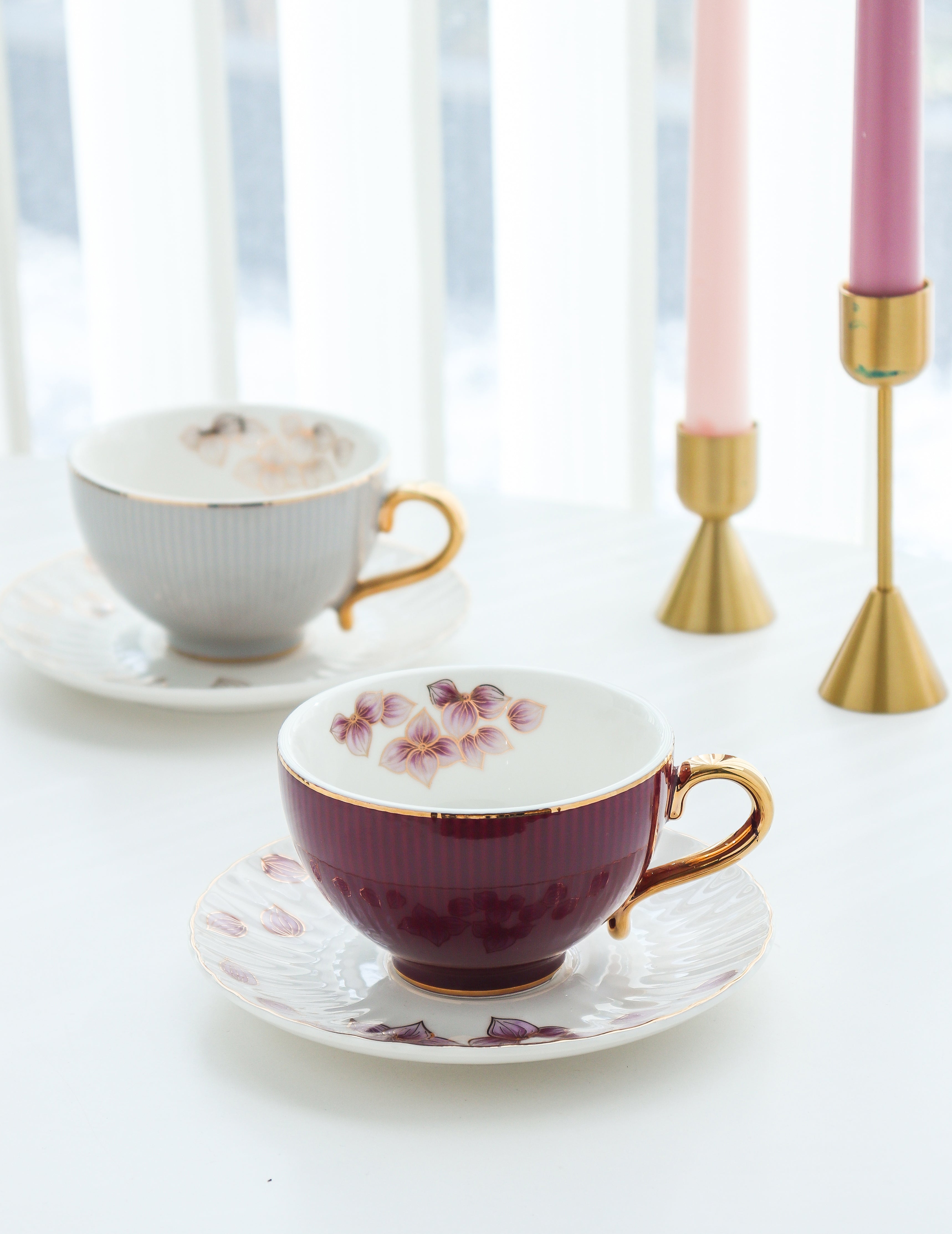 Cups and Saucers