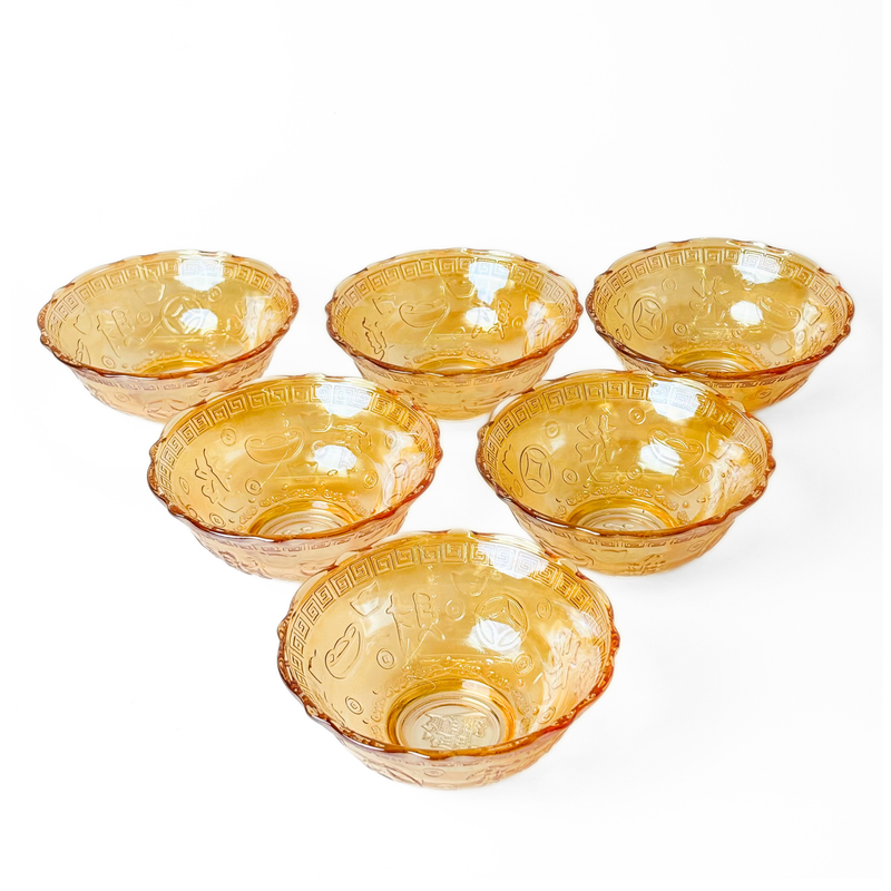 Majestic Golden Bowl 6Pc Set