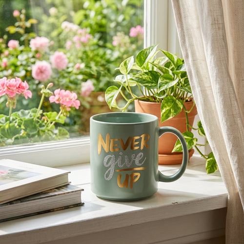 Motivational Quote Ceramic Mug Collection