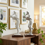 Minimalist Fatherhood Bonding Statue