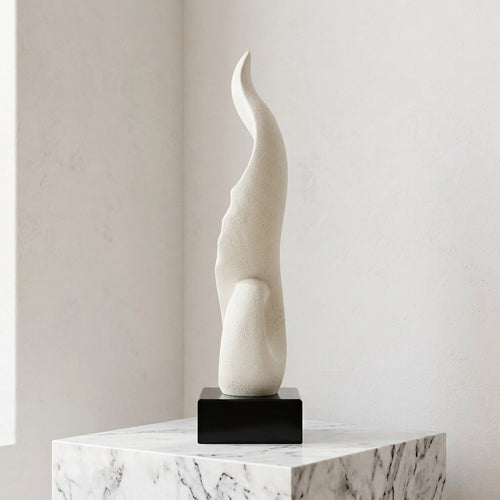Modernist Soaring Crest Abstract Sculpture