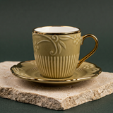 Royal Floral Vine Cup & Saucer Set of 12