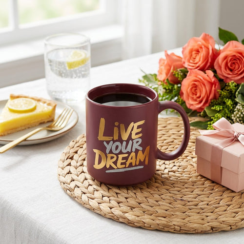 Motivational Quote Ceramic Mug Collection
