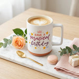 Playful Birthday Wishes Ceramic Mug Collection