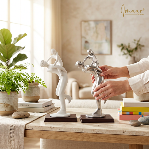 Minimalist Fatherhood Bonding Statue