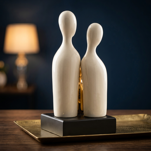 Modernist Abstract Family Figurine