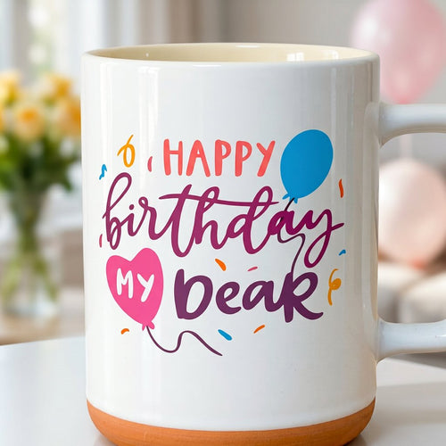Playful Birthday Wishes Ceramic Mug Collection