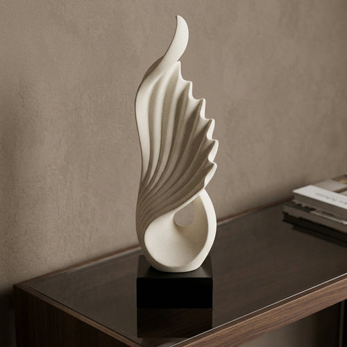 Modernist Soaring Crest Abstract Sculpture