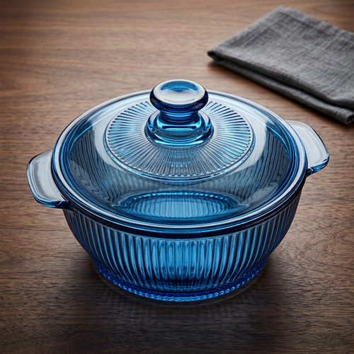 Glass Casserole Bowl with Lid