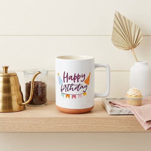 Playful Birthday Wishes Ceramic Mug Collection