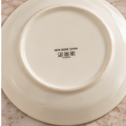 Pastel Patterned New Bone China 39 Piece Dinner Set