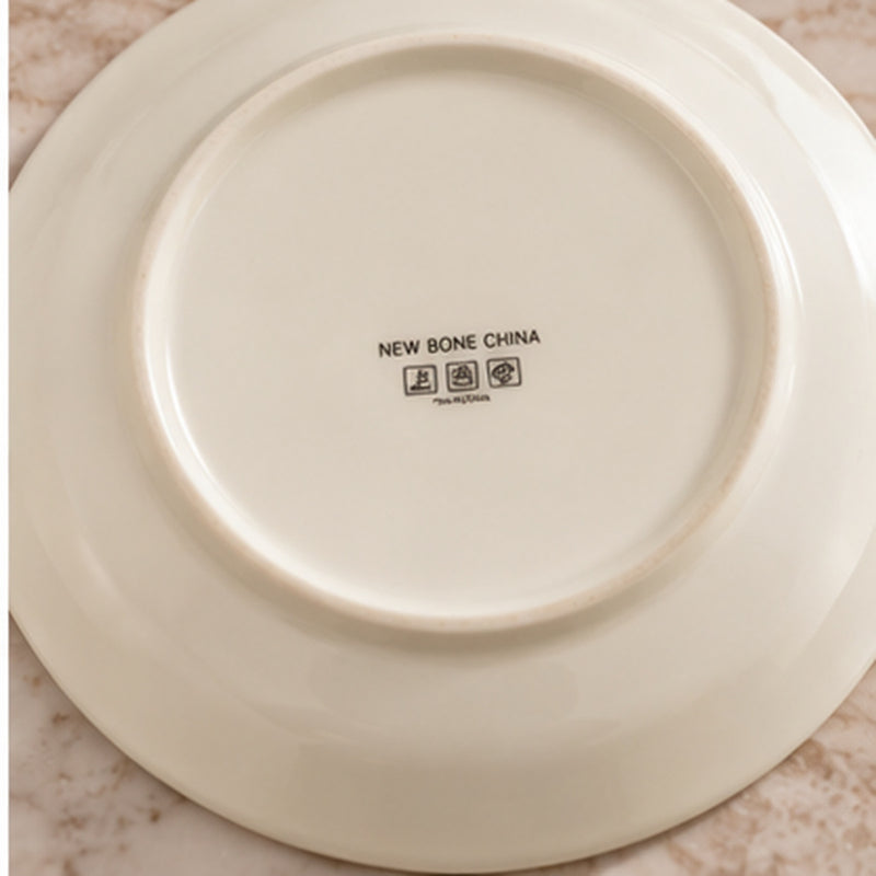 Pastel Patterned New Bone China 39 Piece Dinner Set