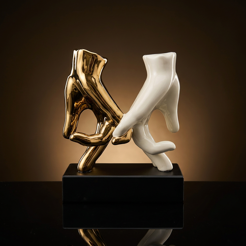 Elegant Holding Hands Figurine