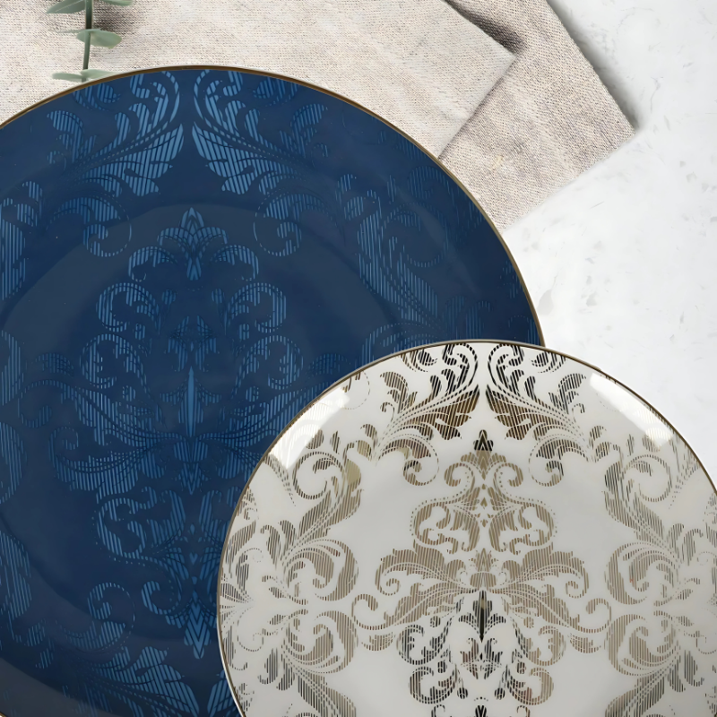 Blu Odyssey 33pc Dinner Set