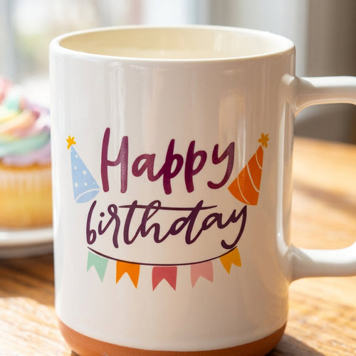 Playful Birthday Wishes Ceramic Mug Collection