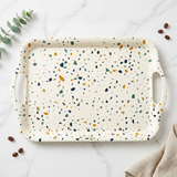 Terrazzo Pattern Rectangular Serving Tray