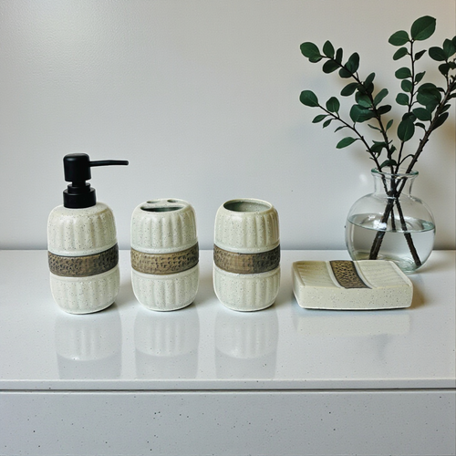 Royal Essence Soap Dispenser Set Of 4