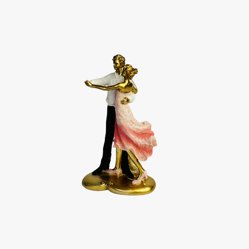 Romantic Dancing Couple Sculpture