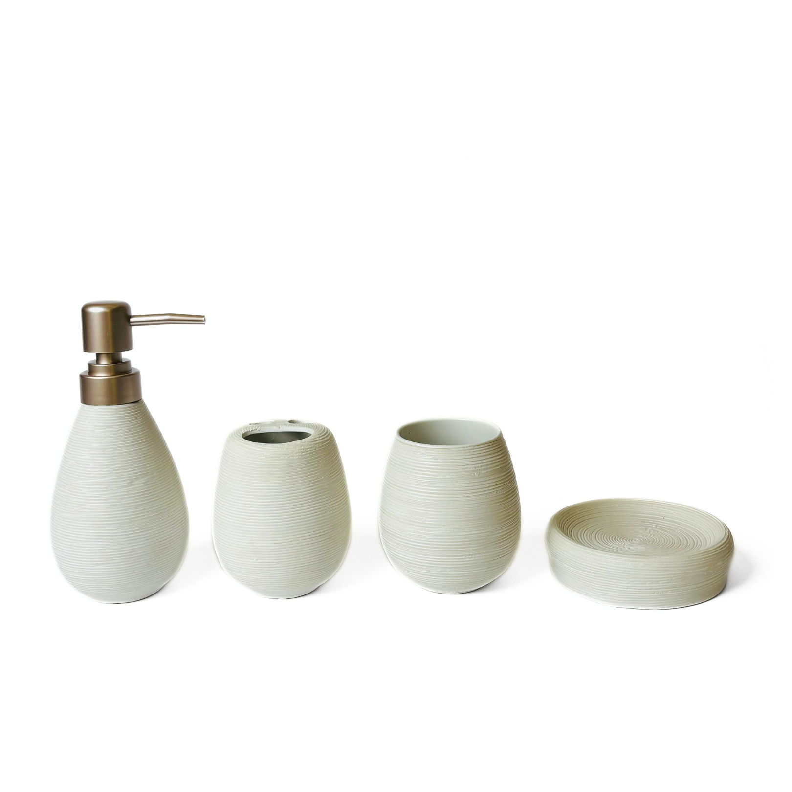 Opulent Touch Soap Dispenser Set Of 4