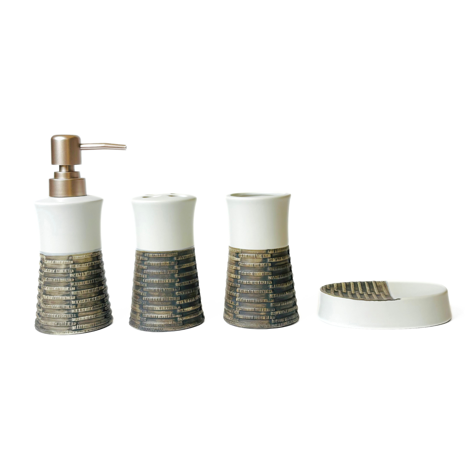 Sophisticated Style Soap Dispenser Set Of 4