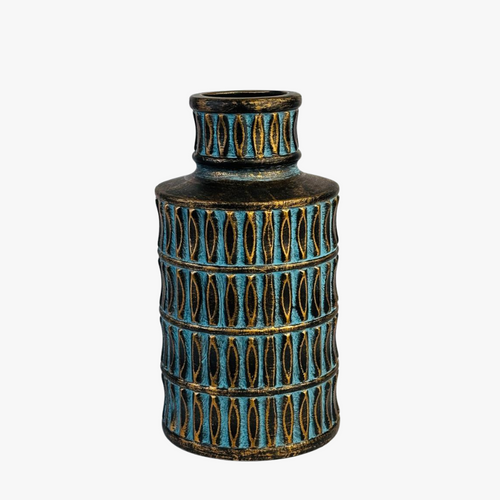 Antiquity Textured Bronze Vase