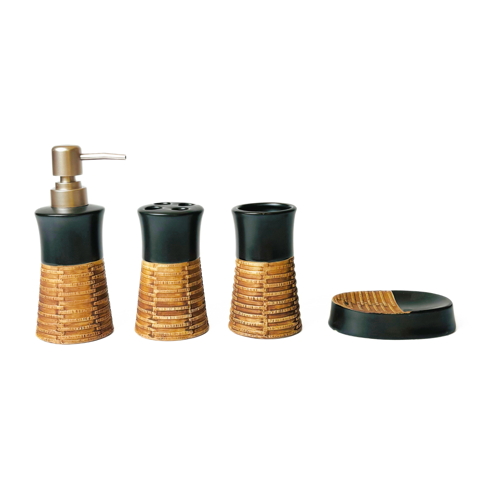 Sophisticated Style Soap Dispenser Set Of 4