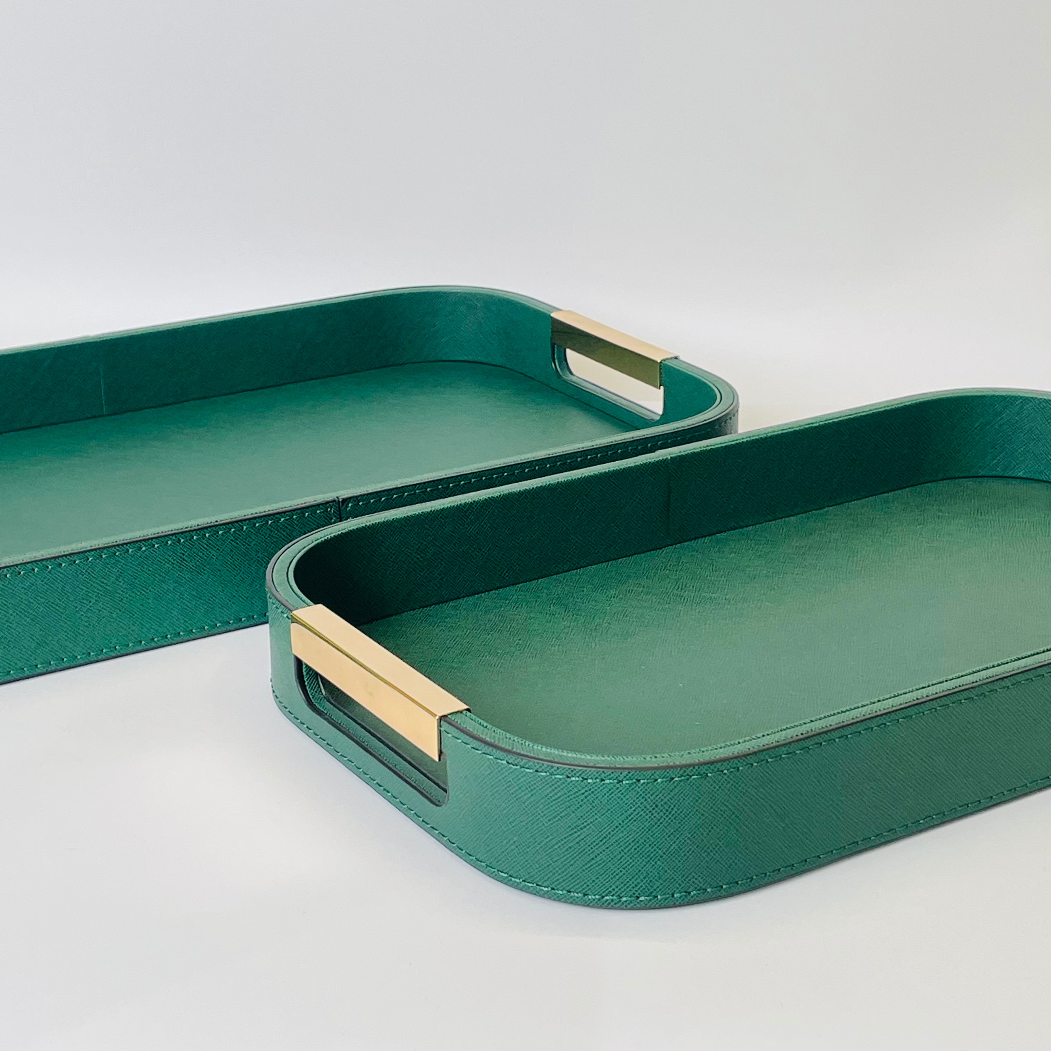 Modern Luxe Serving 2Pc Tray Set