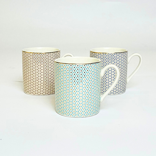 Luxury Ceramic Tea Cup - Set of 6 (100 cc)