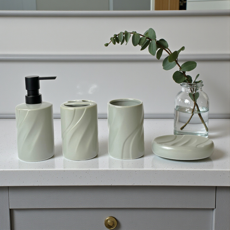 Imperial Luxe Soap Dispenser Set Of 4
