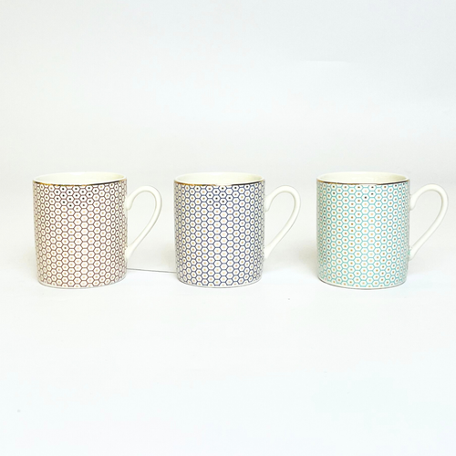 Luxury Ceramic Tea Cup - Set of 6 (100 cc)