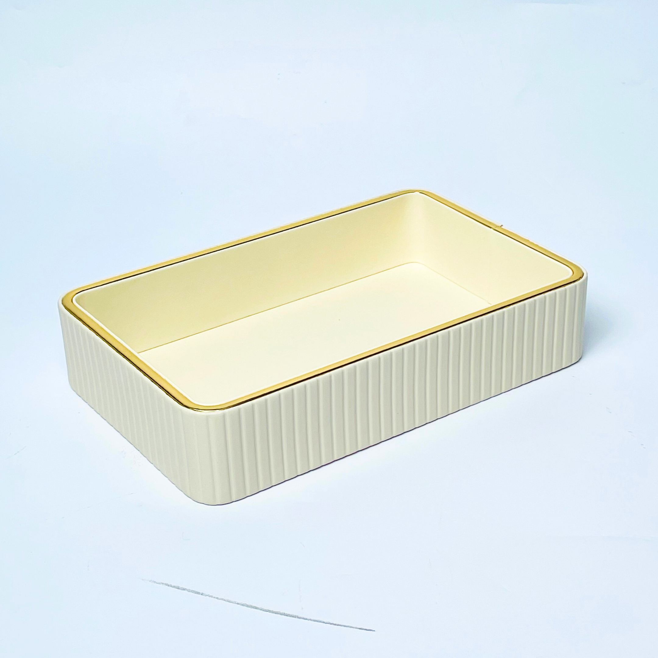 Elegant Multi-Purpose Organizer Tray for Home & Office