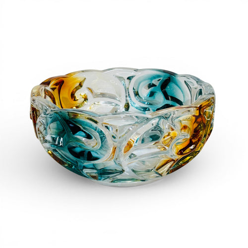 Opulent Royal Glass Bowl