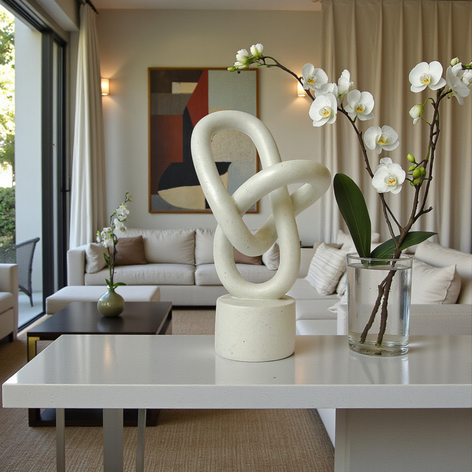 Sculpted Abstract Showpiece