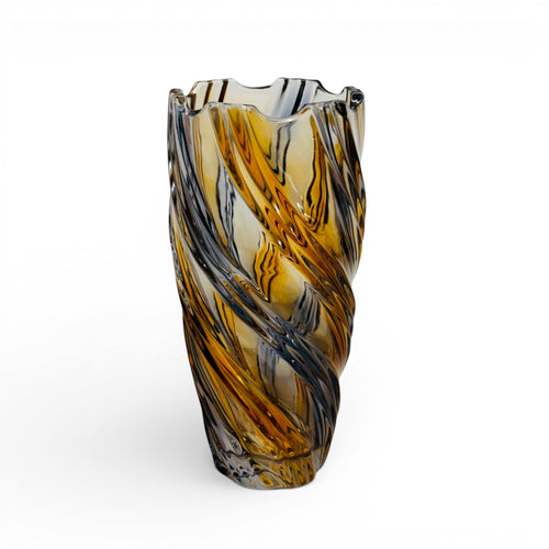 Royal Elegance Glass Vase