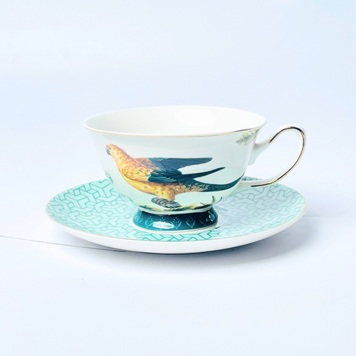 Emerald Garden Fine Tea Set 15 Piece