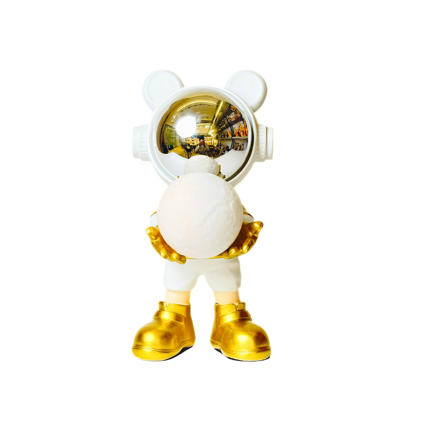 Opulent Astronaut Light Ball Showpiece