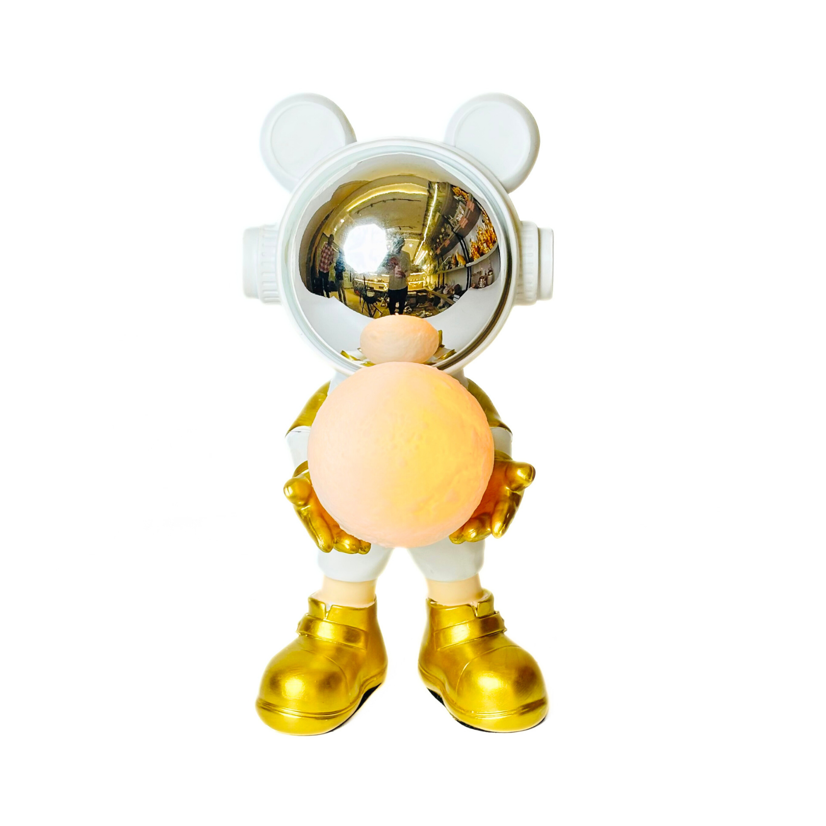 Opulent Astronaut Light Ball Showpiece