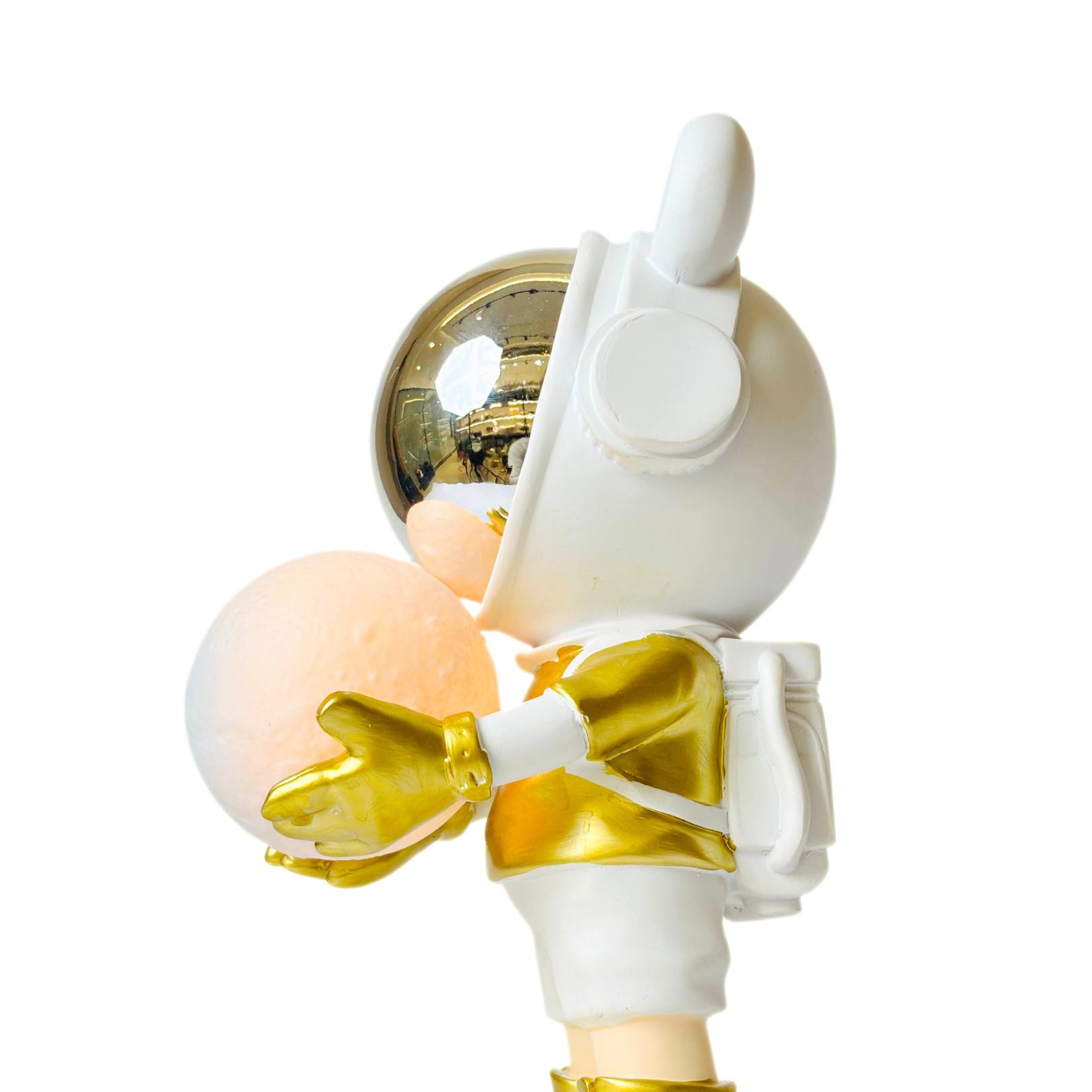 Opulent Astronaut Light Ball Showpiece