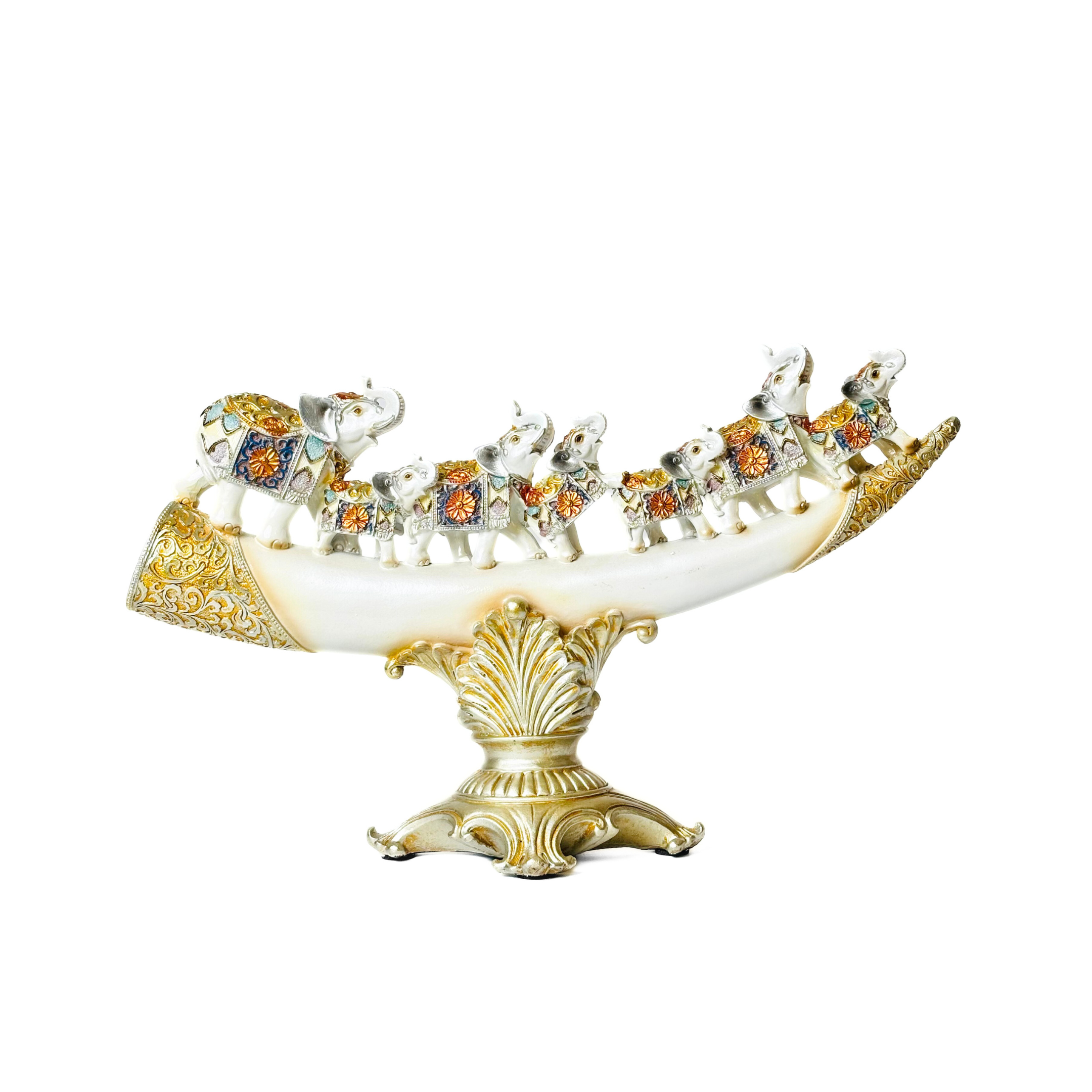 Elegant 7 Elephant Showpiece