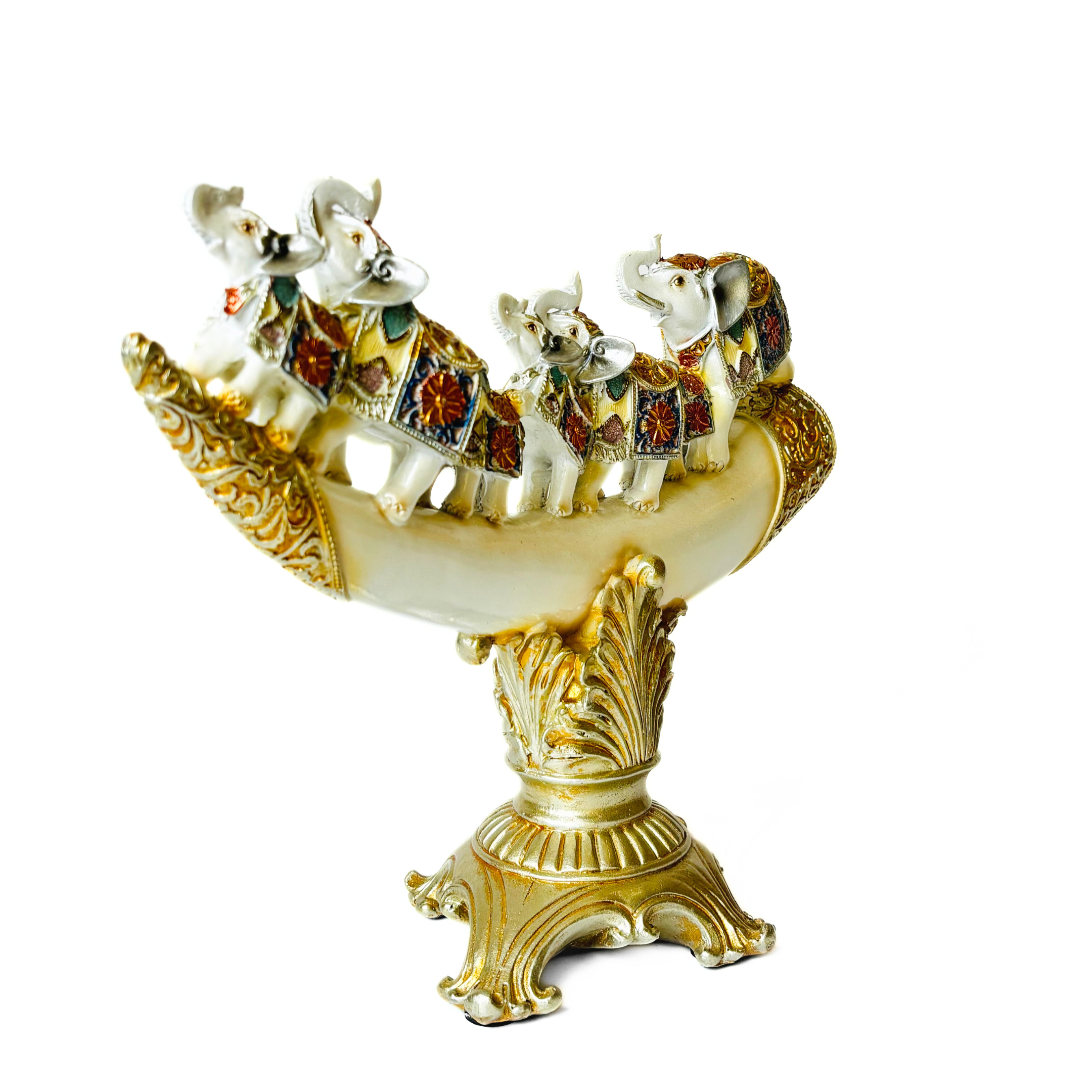 Elegant 7 Elephant Showpiece