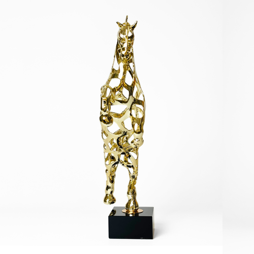 Royal Golden Horse Showpiece