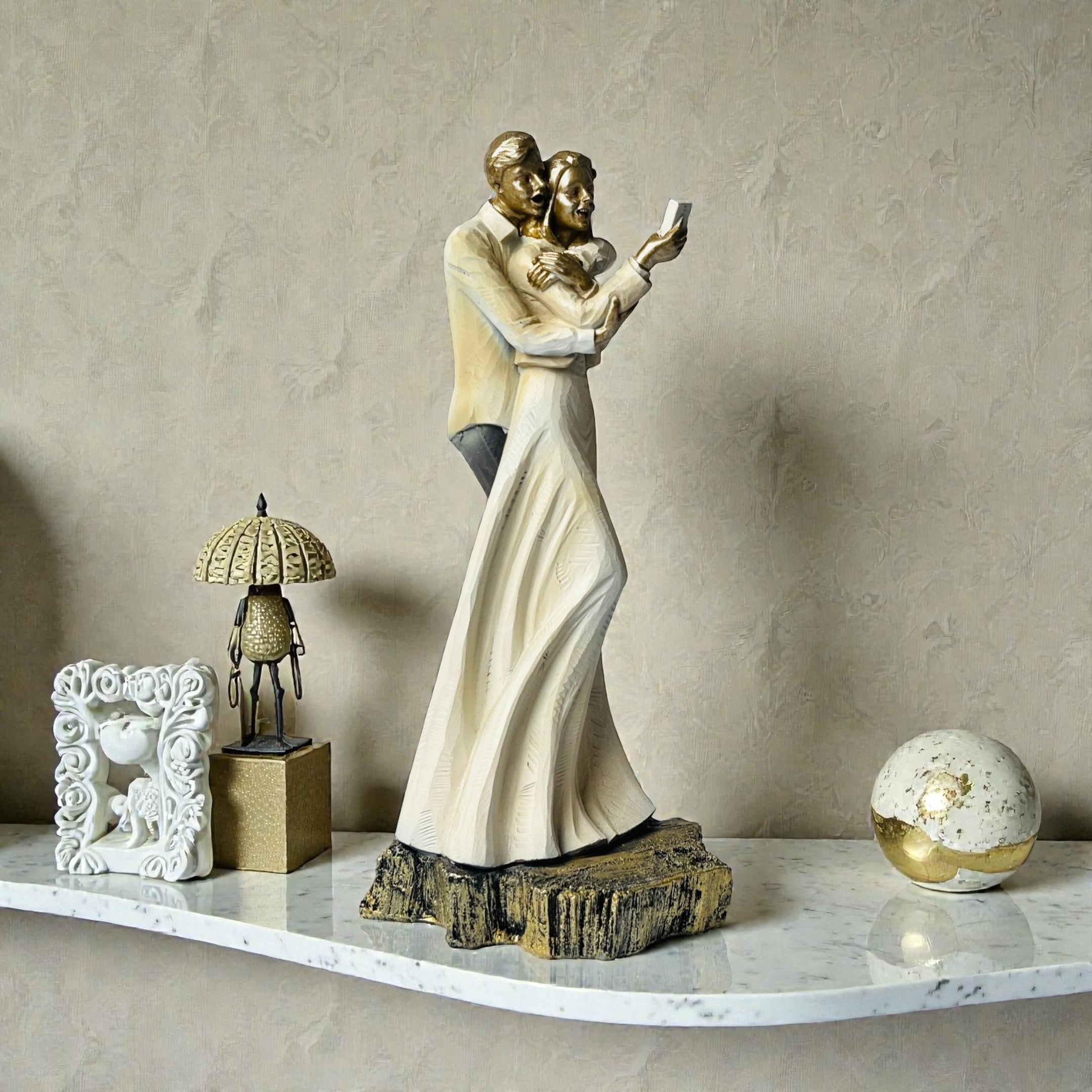 Elegant Couple Showpiece