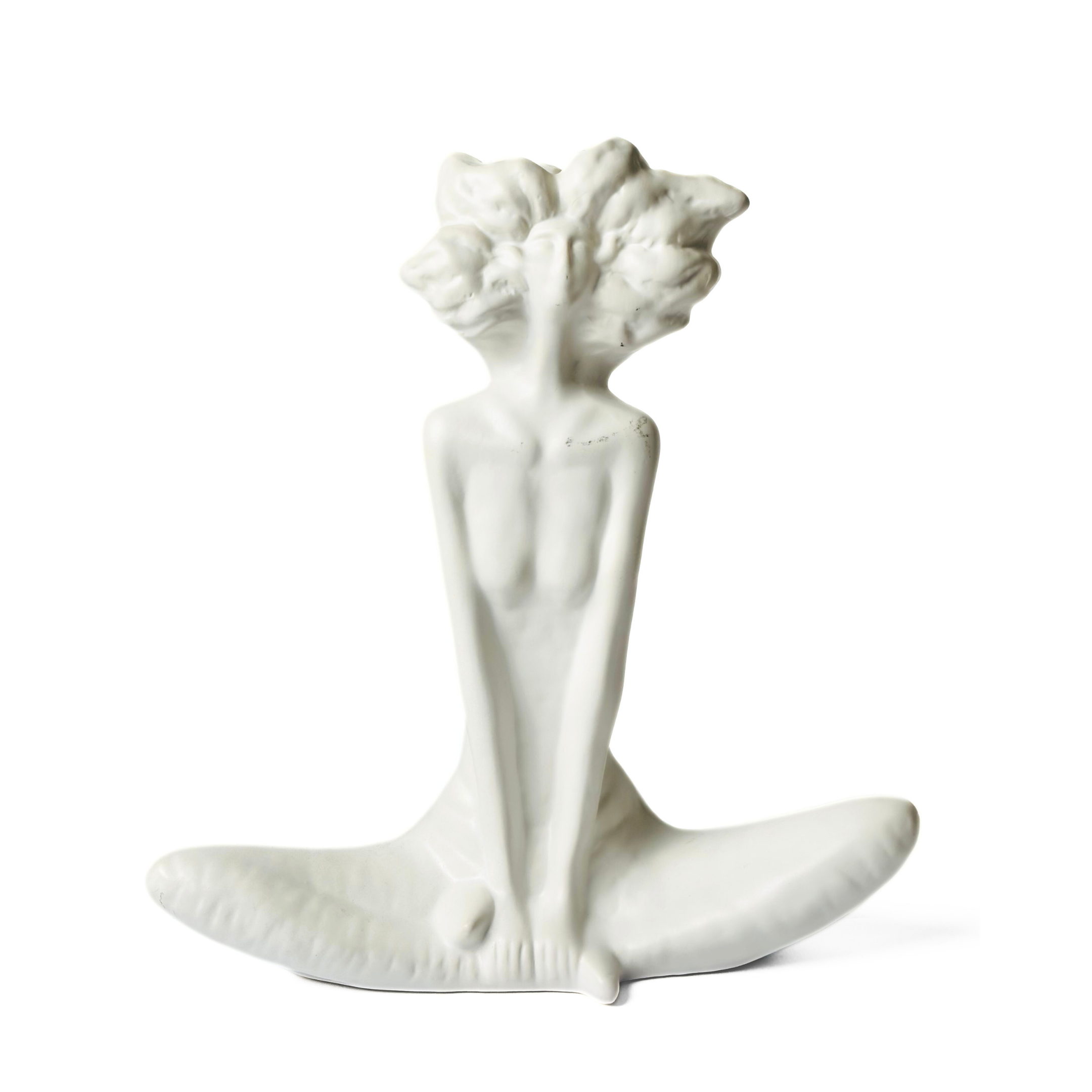 Ivory Abstract Lady Showpiece