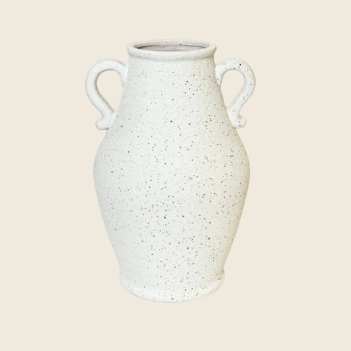 Rustic Textured Amphora Vase
